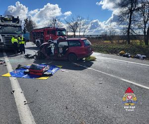 Wypadek w Kawęczynie pod Toruniem