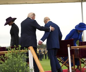 Donald Trump przybył do Wielkiej Brytanii