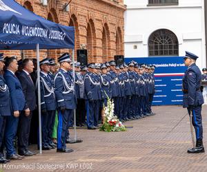 Wojewódzkie obchody Święta Policji w Łodzi