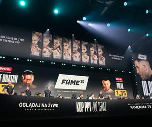 Konferencja Fame MMA 20 w Krakowie