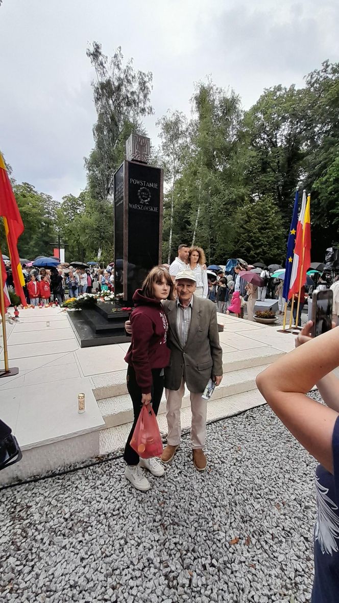 81. rocznica wybuchu Powstania Warszawskiego. Uroczystości przy pomniku Gloria Victis