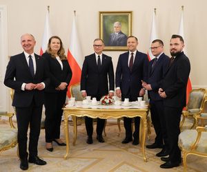Spotkanie Andrzeja Dudy z Karolem Nawrockim