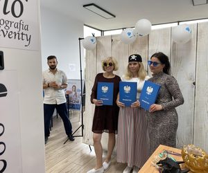 Wakacyjny patrol Eska Summer City w olsztyńskim oddziale Szkoły Policealnej Pascal