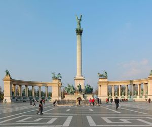 Plac Bohaterów - największy plac w Budapeszcie