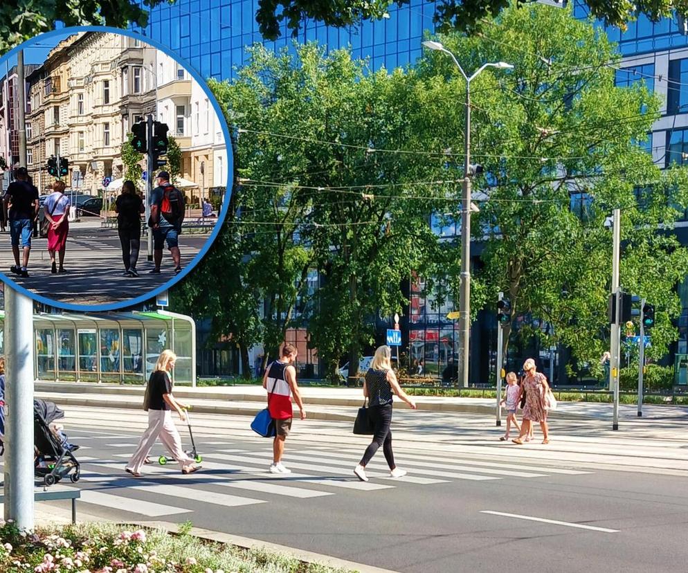 Nowe przejście przez plac Zwycięstwa