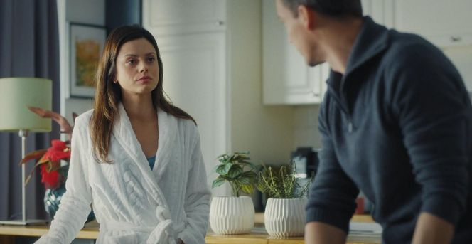 M jak miłość odc. 1853. Kasia (Paulina Lasota), Jakub Karski (Krzysztof Kwiatkowski)