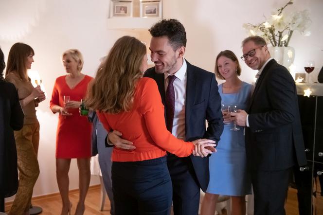 Na Wspólnej, odcinek 2870, Dawid (Łukasz Szczepanik), Aleksandra (Karolina Dryzner)