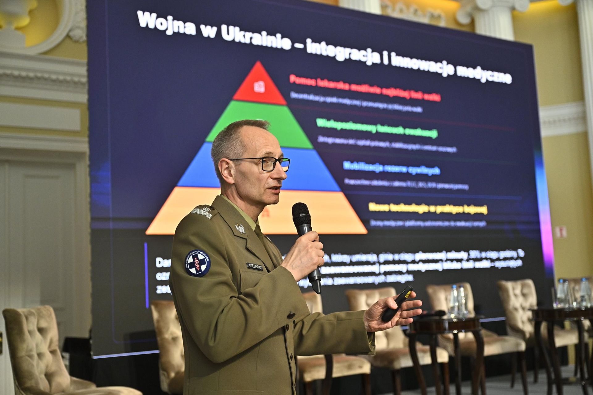 Konferencja Portalu Obronnego, Panel 2: Progresywne podejście do zabezpieczenia medycznego operacji wojskowych i zarządzania zasobami w sytuacjach kryzysowych: integracja, innowacje i doświadczenia ostatniej dekady