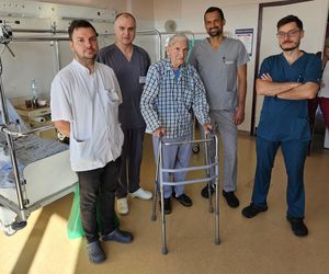 102-latek z Bełchatowa po operacji biodra. Lekarze udowodnili, że wiek to tylko liczba!
