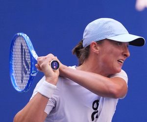 Iga Świątek, trening przed ćwierćfnałem US Open