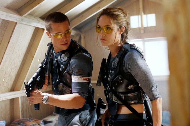 Brad Pitt i Angelina Jolie w Mr. & Mrs. Smith