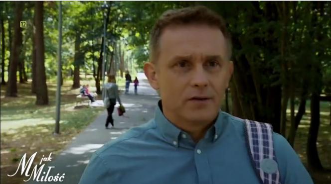 M jak miłość odc. 1395. Artur Rogowski (Robert Moskwa)