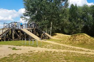 Dirt park w Rzeszowie przed modernizacją