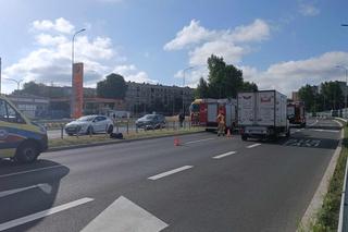 potrącenie motocyklisty Częstochowa