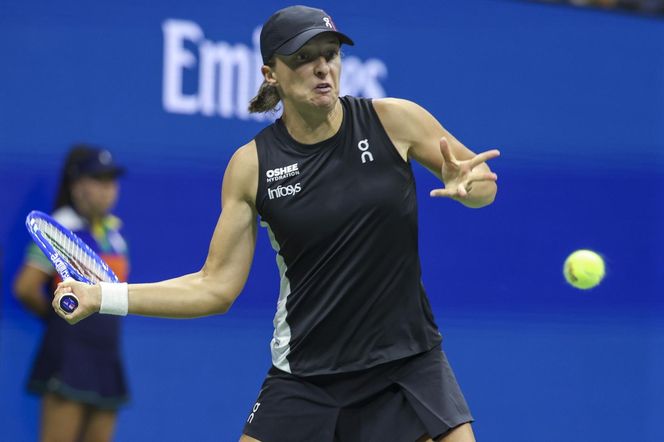 Iga Świątek w 1/8 finału US Open. Trudny mecz i awans Polki po zaciętej walce z Kalinską