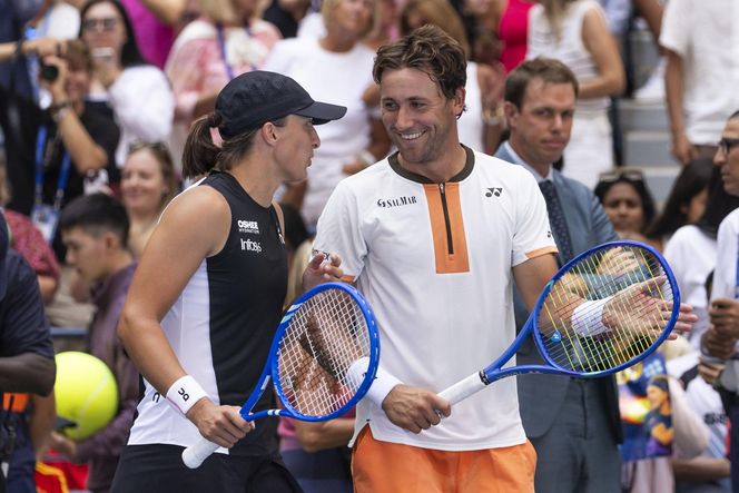 Iga Świątek/Casper Ruud (R) &f Madison Keys/Francis Tiafoe 
