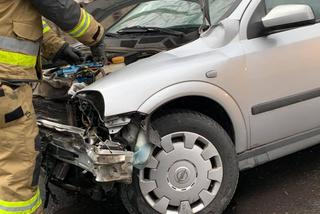 Wypadek na ul. Nałkowskiej na granicy Bytomia i Radzionkowa