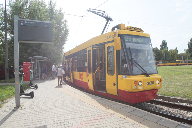 Tramwaj Warszawa przystanek