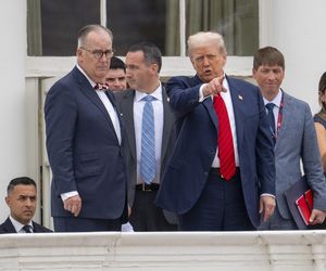 Trump wszedł na dach Białego Domu! Mówił o broni nuklearnej