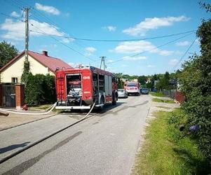 Pożar w miejscowości Brody 