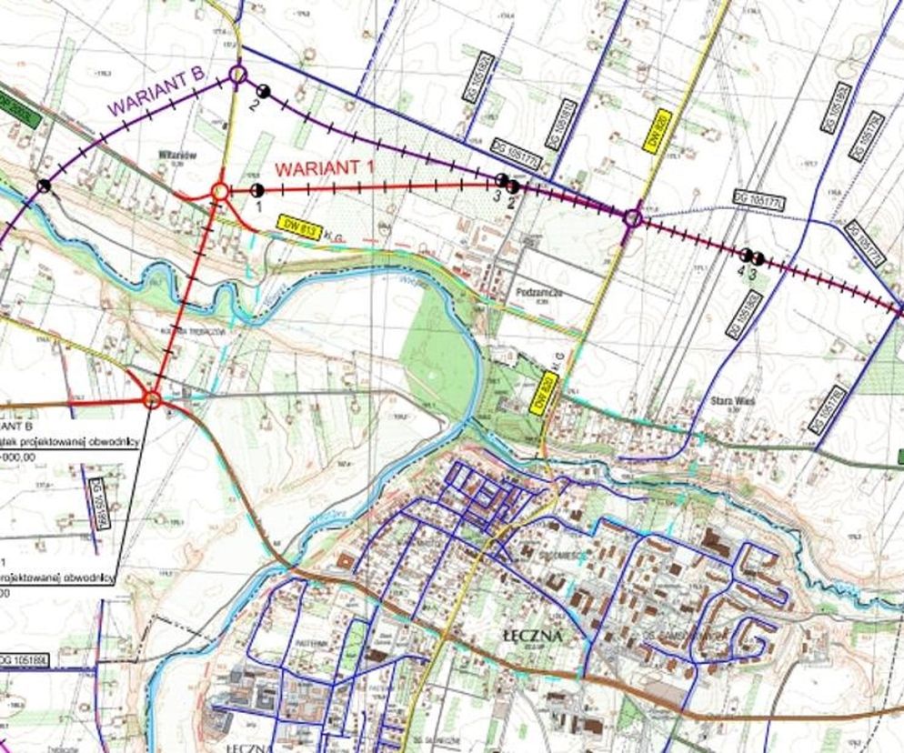 Lubelskie - wniosek GDDKiA w sprawie obwodnicy Łęcznej