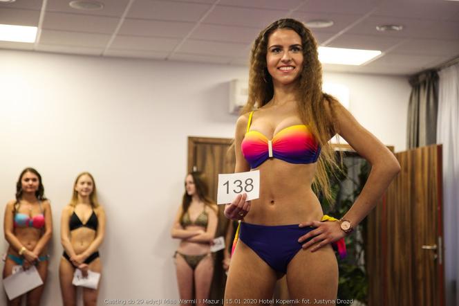 Miss Warmii i Mazur 2020. Za nami pierwszy casting do finału konkursu piękności w województwie warmińsko-mazurskim