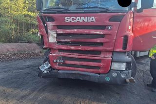 Wypadek na DK 10 w podbydgoskim Przyłubiu! Jedna osoba poszkodowana