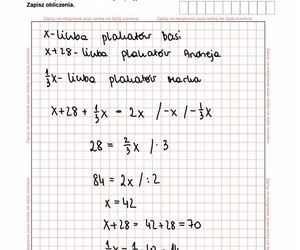 Egzamin ósmoklasisty 2025 - matematyka