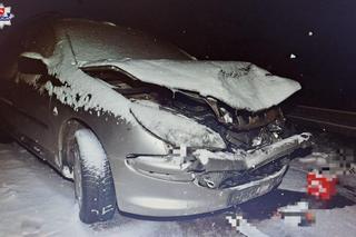 Atak zimy w woj. lubelskim. Na drogach w regionie wiele wypadków i kolizji