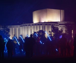 Święto Światła na bydgoskiej Wyspie Młyńskiej. Niezapomniany pokaz przyciągnął tłumy