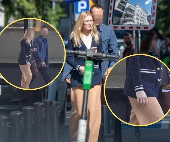 Kinga Duda przyłapana miesiąc po ślubie! Nie była sama