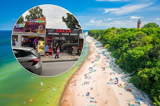 Odwiedziliśmy opustoszałe Mielno w szczycie sezonu. Brakuje turystów