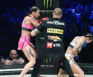 Laura Grzyb przed i po walce na KSW
