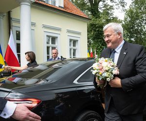 Radosław Sikorski przyjął delegację z Ukrainy w Chobielinie
