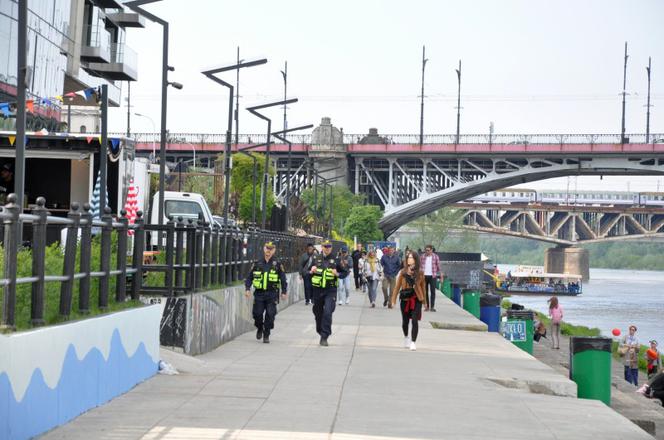 Straż Miejska wzmocniła patrole nad Wisłą