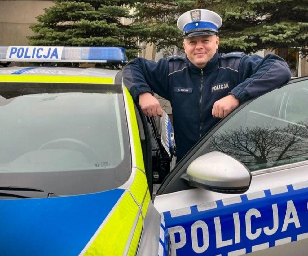 19-latek spadł z dachu opuszczonego dworca. W ostatniej chwilu uratował go policjant