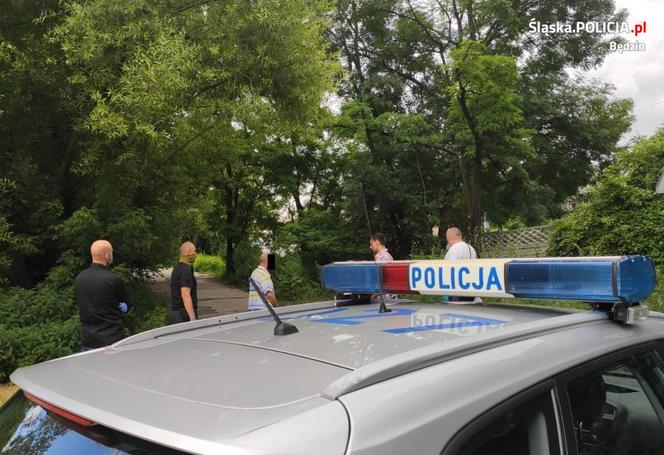 Zabójstwo w Będzinie [ZDJĘCIA]
