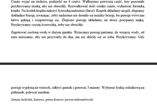 Kujawskie pierogi z kapustą i grzybami
