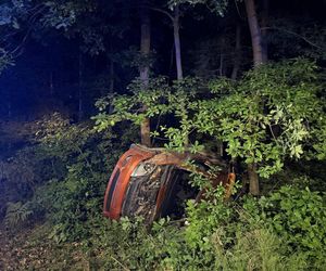 Nocny wypadek w Rudzie. Poszkodowane zostały trzy osoby