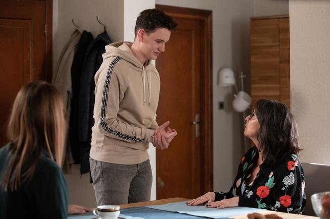 Na Wspólnej odc. 3227. Iza (Anna Korcz), Kuba ( Kacper Łukasiewicz)