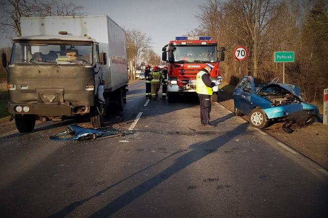 Tragiczne zderzenie pod Pułtuskiem