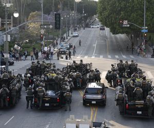 Protesty w Los Angeles coraz silniejsze. Emocje podsycają fałszywe zdjęcia i teorie spiskowe