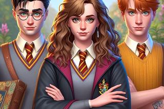 Harry Potter w The Sims 4! Tak wyglądają Harry, Ron i Hermiona w świecie gry [ZDJĘCIA]