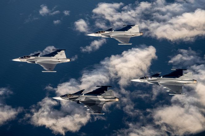 Szwedzkie myśliwce JAS-39 Gripen