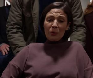 Pierwsza miłość odc. 4019. Kinga (Aleksandra Zienkiewicz), Janek (Maciej Mikołajczyk)