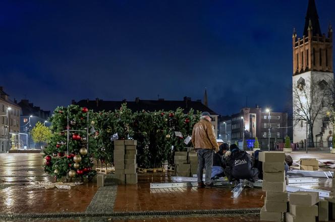 Bytom i iluminacje świąteczne 