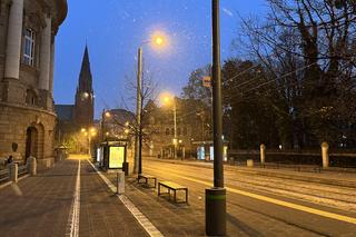 Pierwszy śnieg w Poznaniu w 2023 roku! Zobaczcie, jak wygląda Poznań w niedzielę 19 listopada