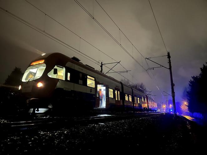 Tragedia w Grodzisku Mazowieckim. Pociąg WKD śmiertelnie potrącił człowieka