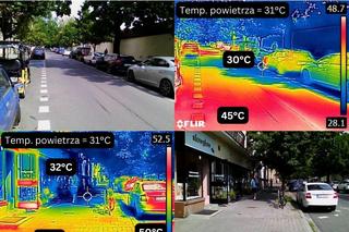 40 stopni na Rondzie Mogilskim, 45 na Plantach. Te zdjęcia pokazują, że zieleni potrzebujemy w Krakowie, jak nigdy wcześniej