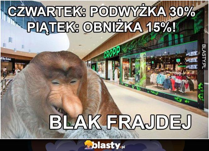 Czarny humor na "Czarny Piątek". Zobacz najlepsze memy o Black Friday 